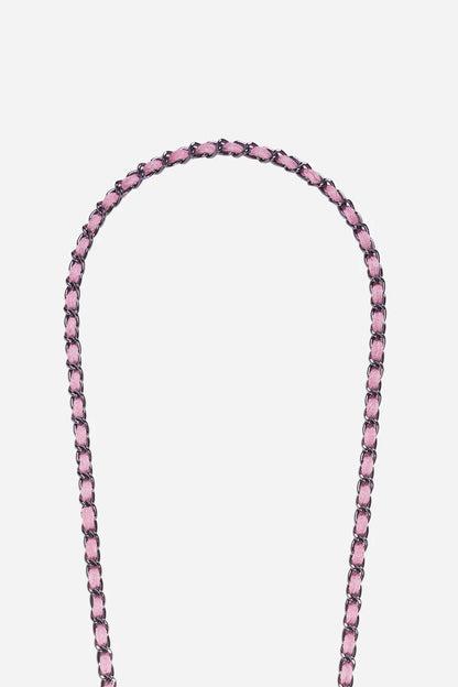 CALI PHONE CHAIN BLACK/PINK JEAN - 120CM