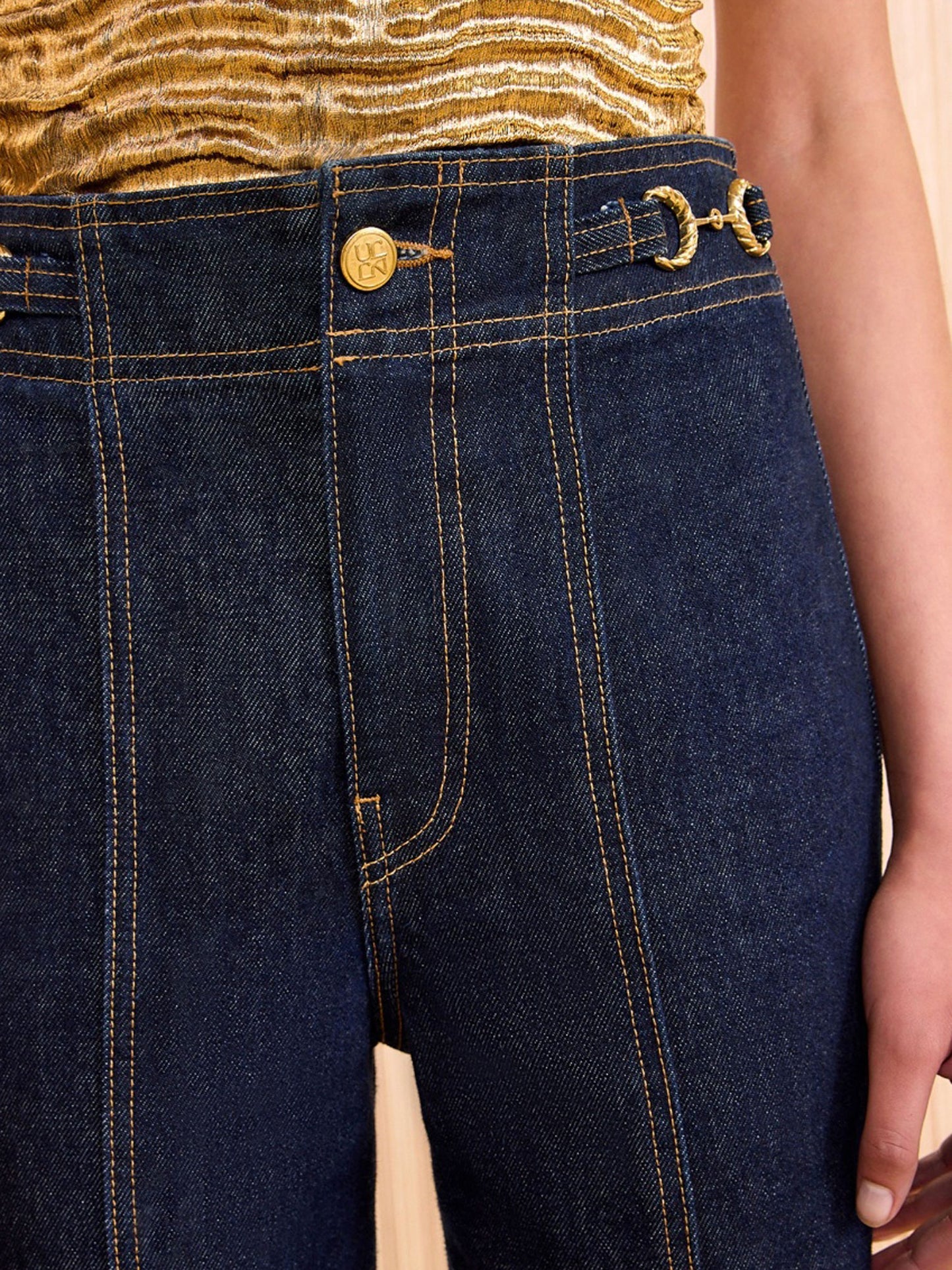 THE DELPHINE HR JEAN TIGRIS