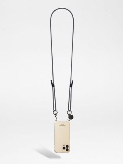 NAE PHONE CHAIN CORD GRANITE GREY - 120CM