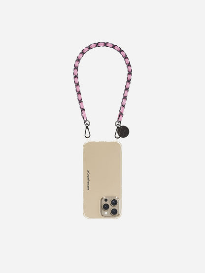 CALI WRIST PHONE CHAIN BLACK PINK JEAN - 40CM