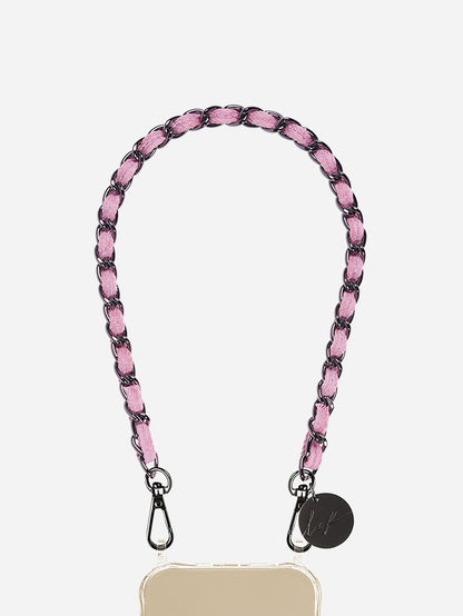 CALI WRIST PHONE CHAIN BLACK PINK JEAN - 40CM