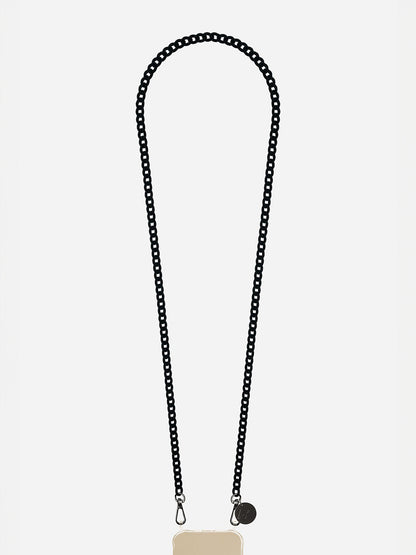 SONA VELVET PHONE CHAIN BLACK - 120CM