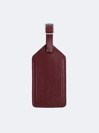 LEATHER LUGGAGE TAG