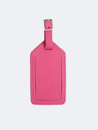 LEATHER LUGGAGE TAG