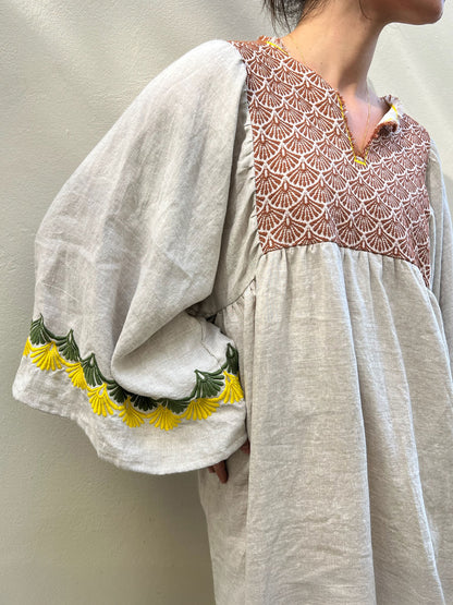 LEVANTE DRESS NATURAL