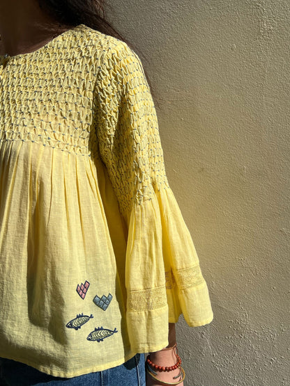 LOUIE TOP BUTTER FISH YELLOW