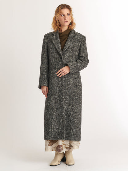 MARLENE WOOL COAT GREY