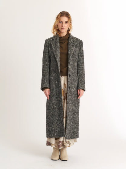 MARLENE WOOL COAT GREY