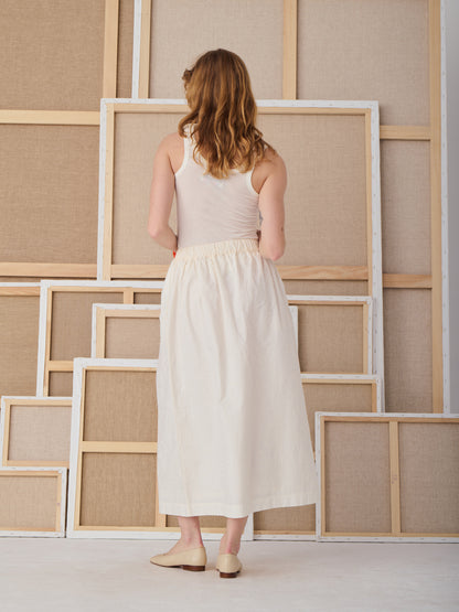 TOP MARCELLE TINY FLOWERS ECRU