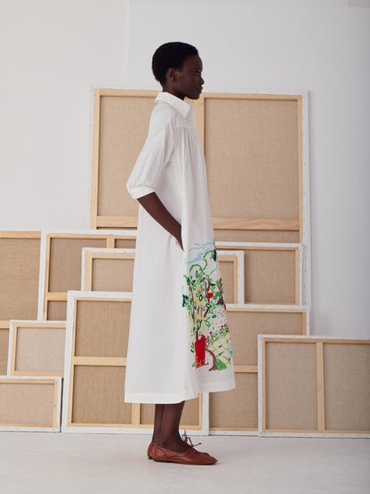 NIKI PRINTED DRESS POOL DAY