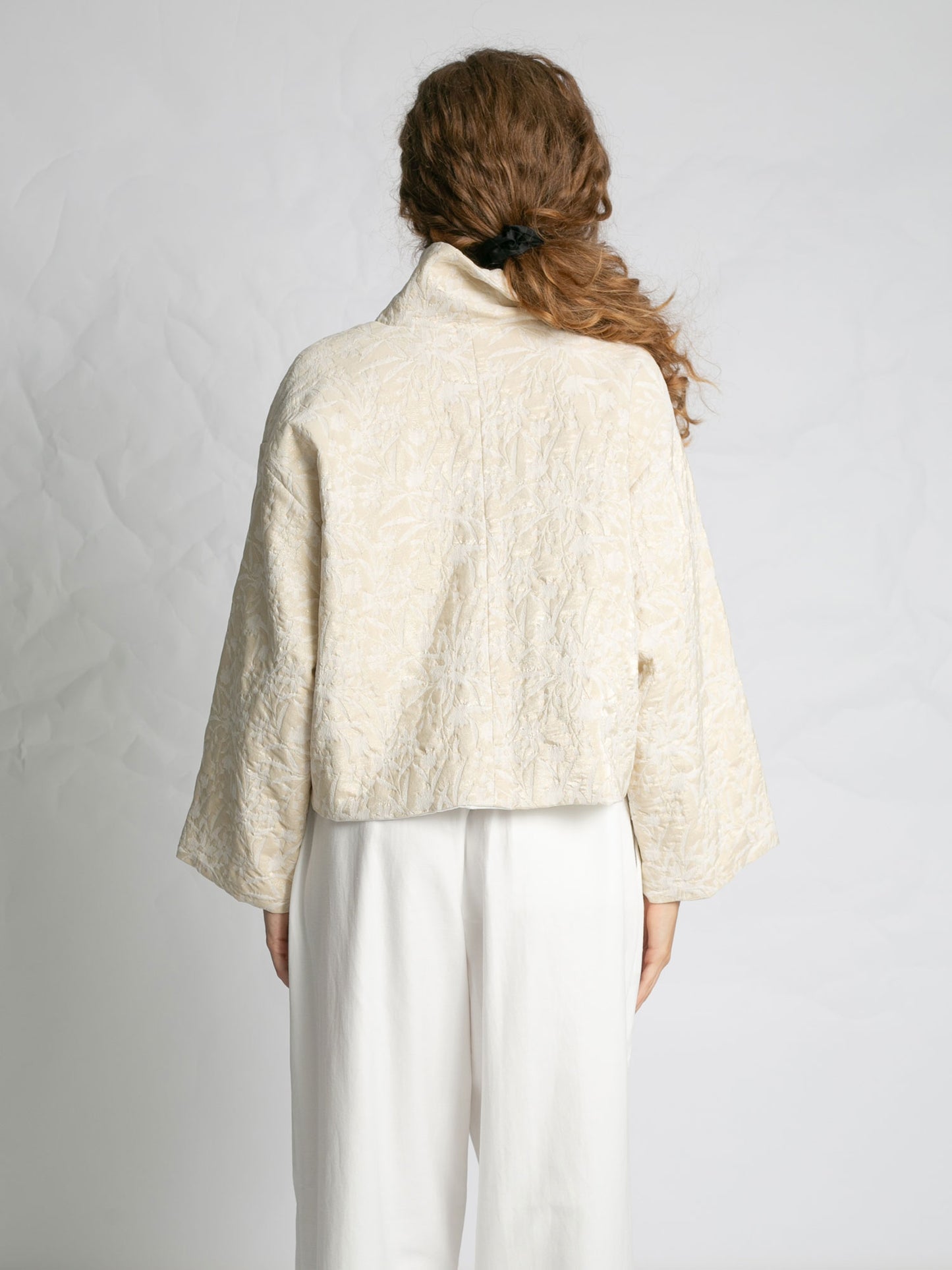 VESTE JACKET GOLD JAQUARD GOLD