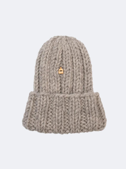 BONNET EN LAINE JAKALA MUFFI GRIS 