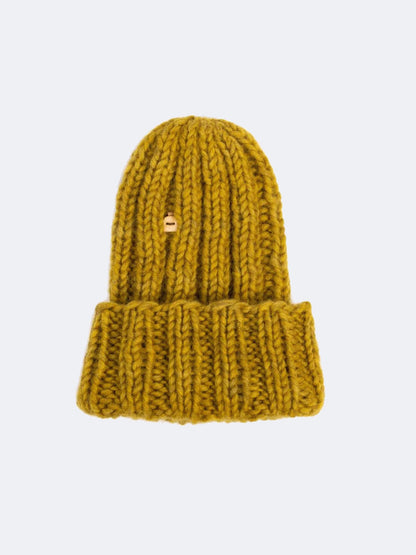 MAALARI MUFFI WOOL BEANIE YELLOW