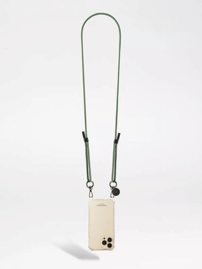 NAE PHONE CORD KHAKI GREEN - 120CM
