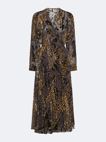 ABITO DRESS BLACK MULTI