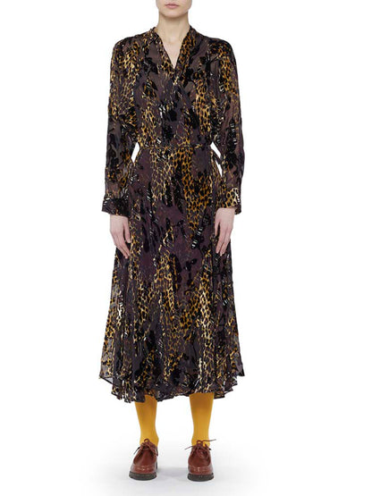 ABITO DRESS BLACK MULTI