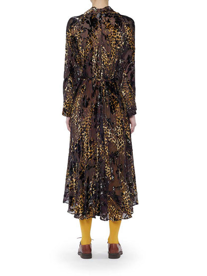 ABITO DRESS BLACK MULTI