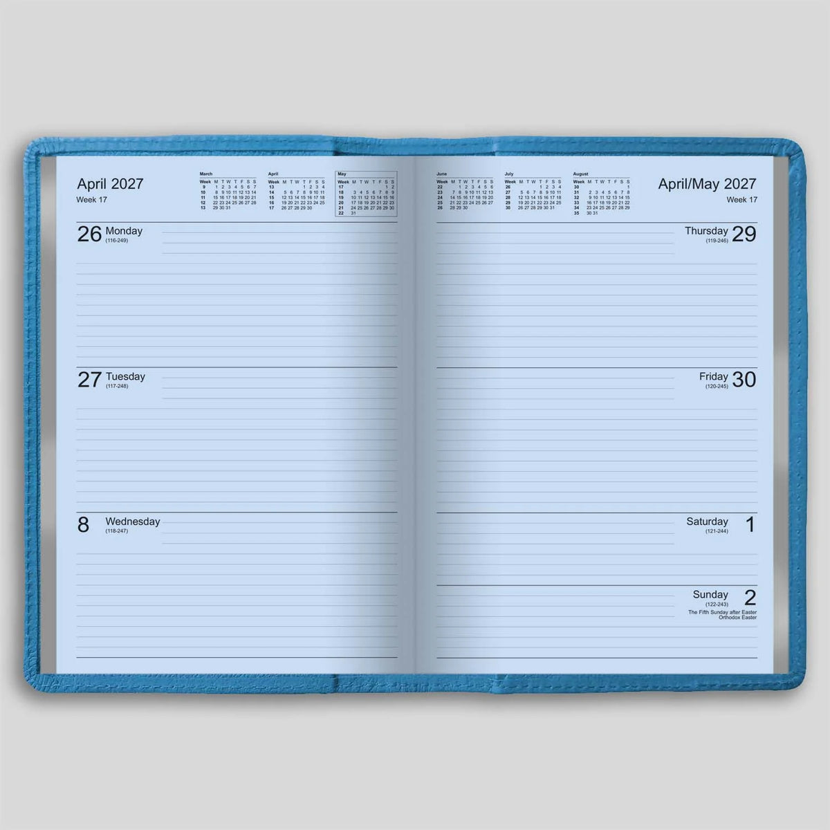 A53WR MAYFAIR - DIARY REFILL 2027 - RED