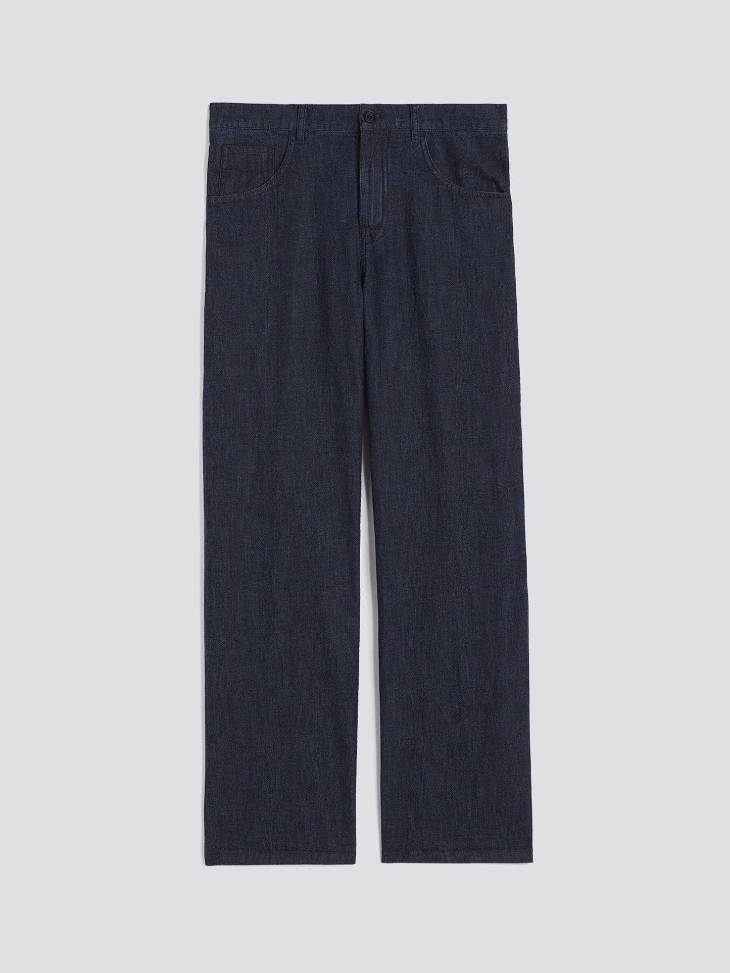 LUNGHI RELAXED PANTS DENIM BLUE