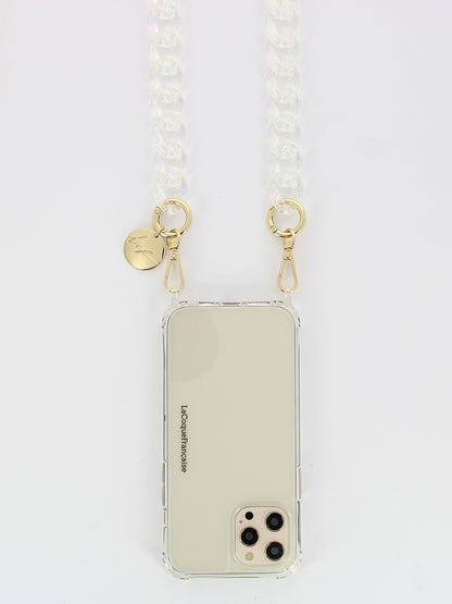 SARAH PHONE CHAIN CRYSTAL - 120CM