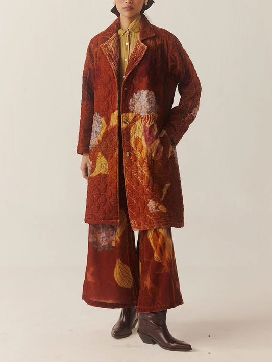 NORMA JKT COAT FOLIAGE FOLIAGE BROWN