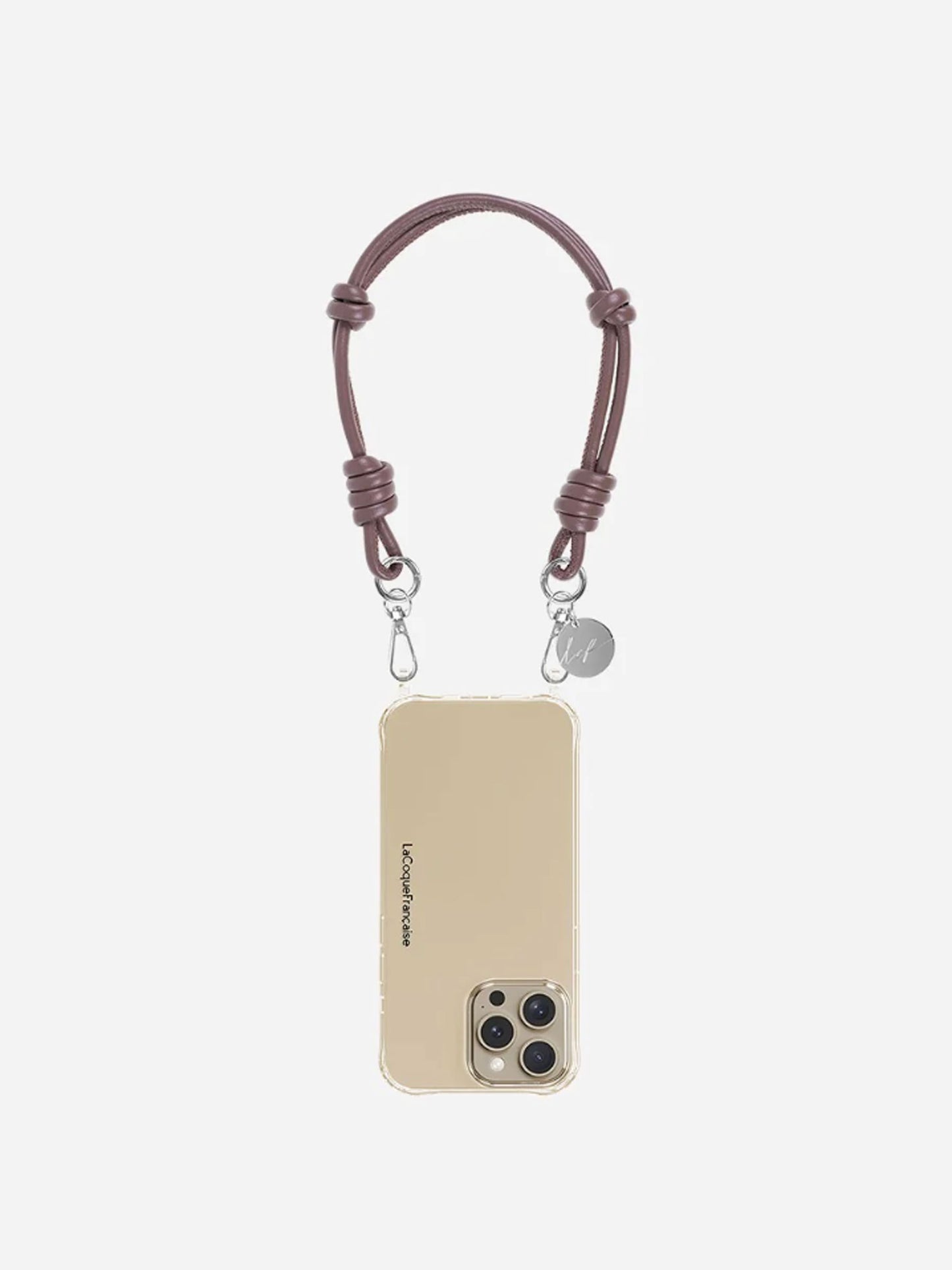 NOLAN PHONE CORD TAUPE - 40CM