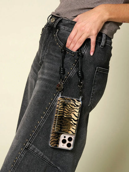 NOLAN PHONE CORD BLACK - 40CM