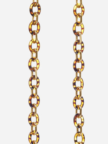 CASSY PHONE CHAIN TORTOISESHELL - 120CM