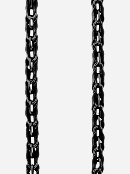 LOU PHONE CHAIN BLACK & BLACK - 120CM