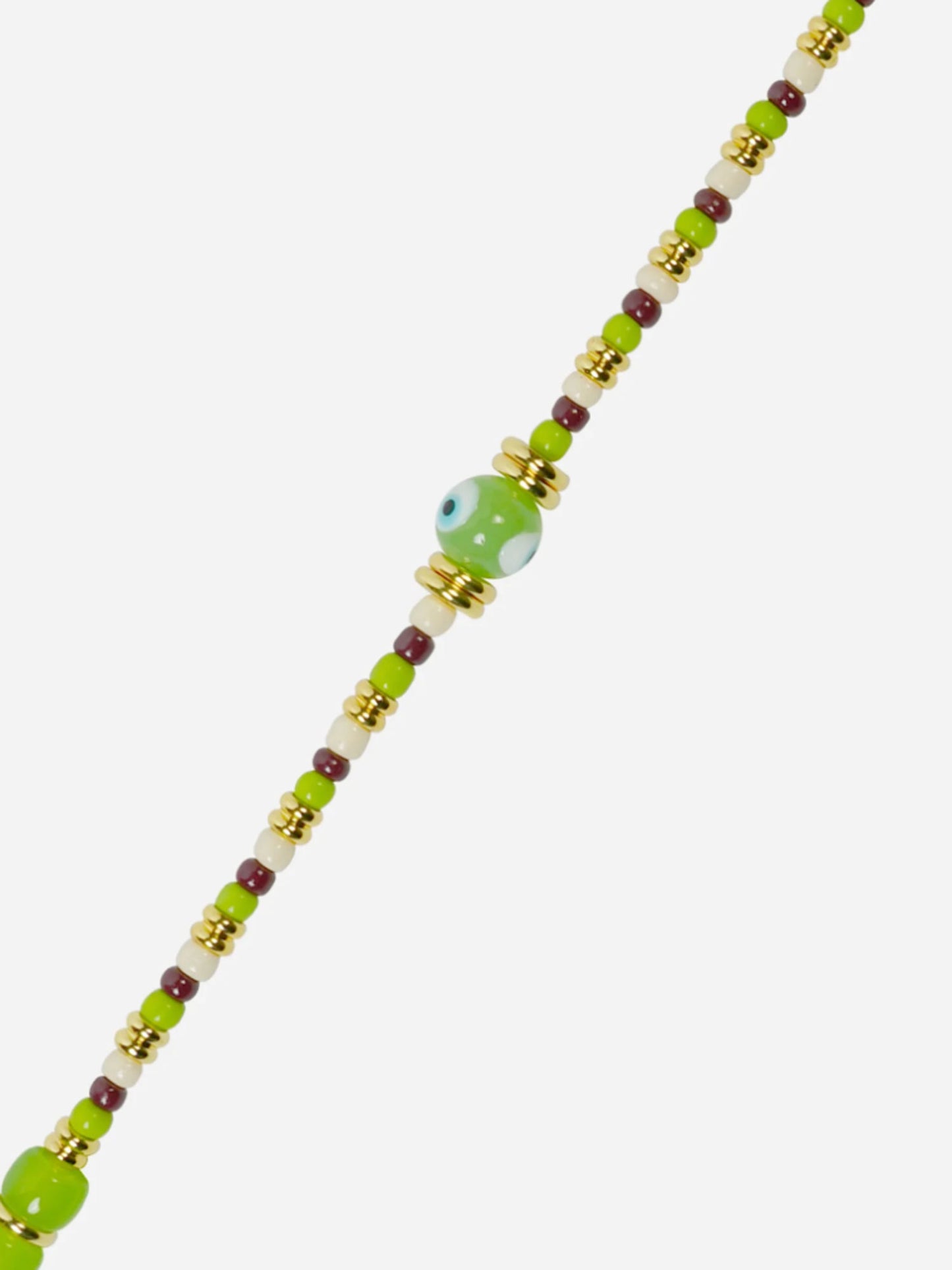 ANAFI PHONE CHAIN PERLES VERT - 120CM