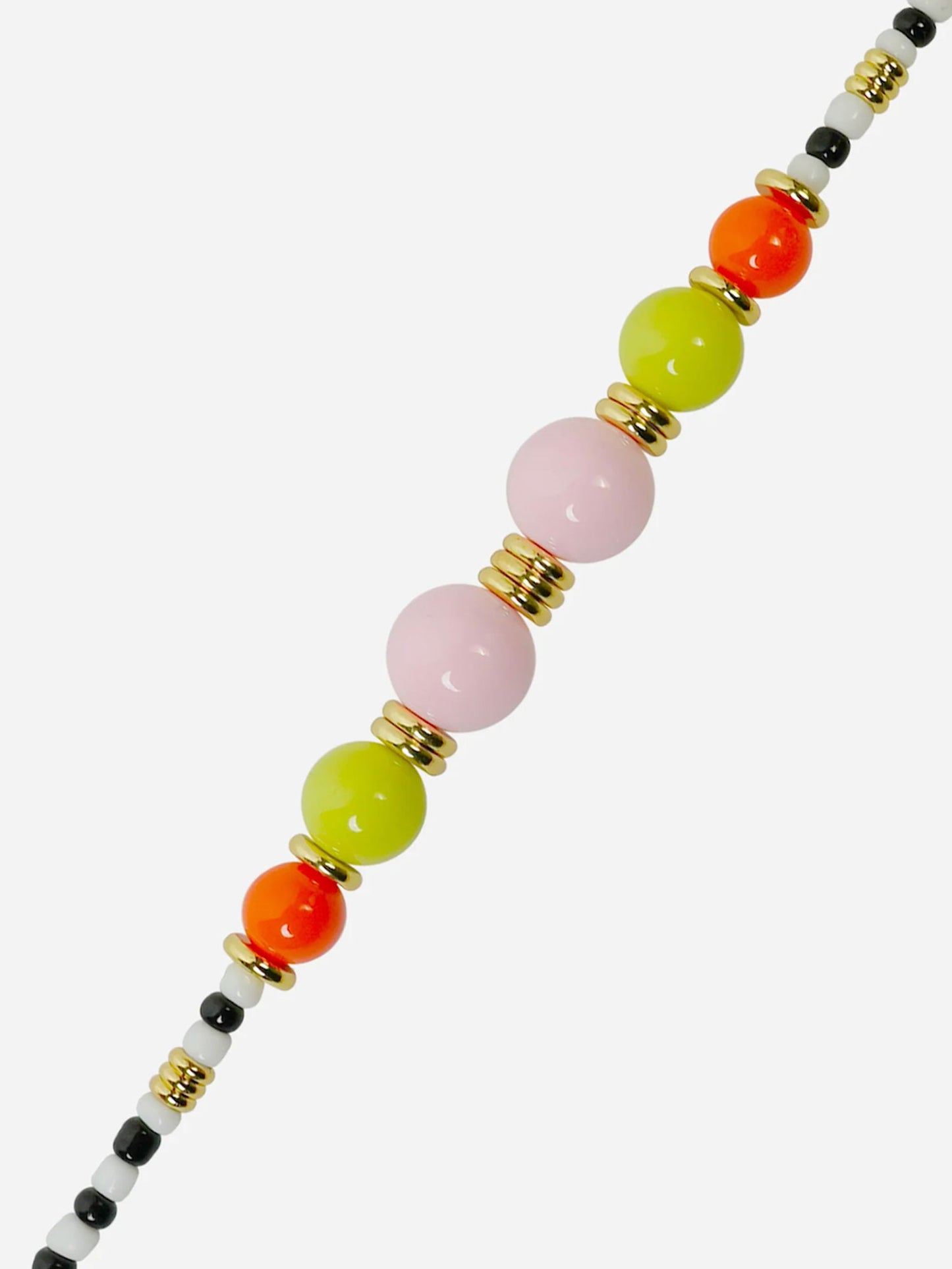 MARTHA PHONE CHAIN PERLES MULTI - 120CM