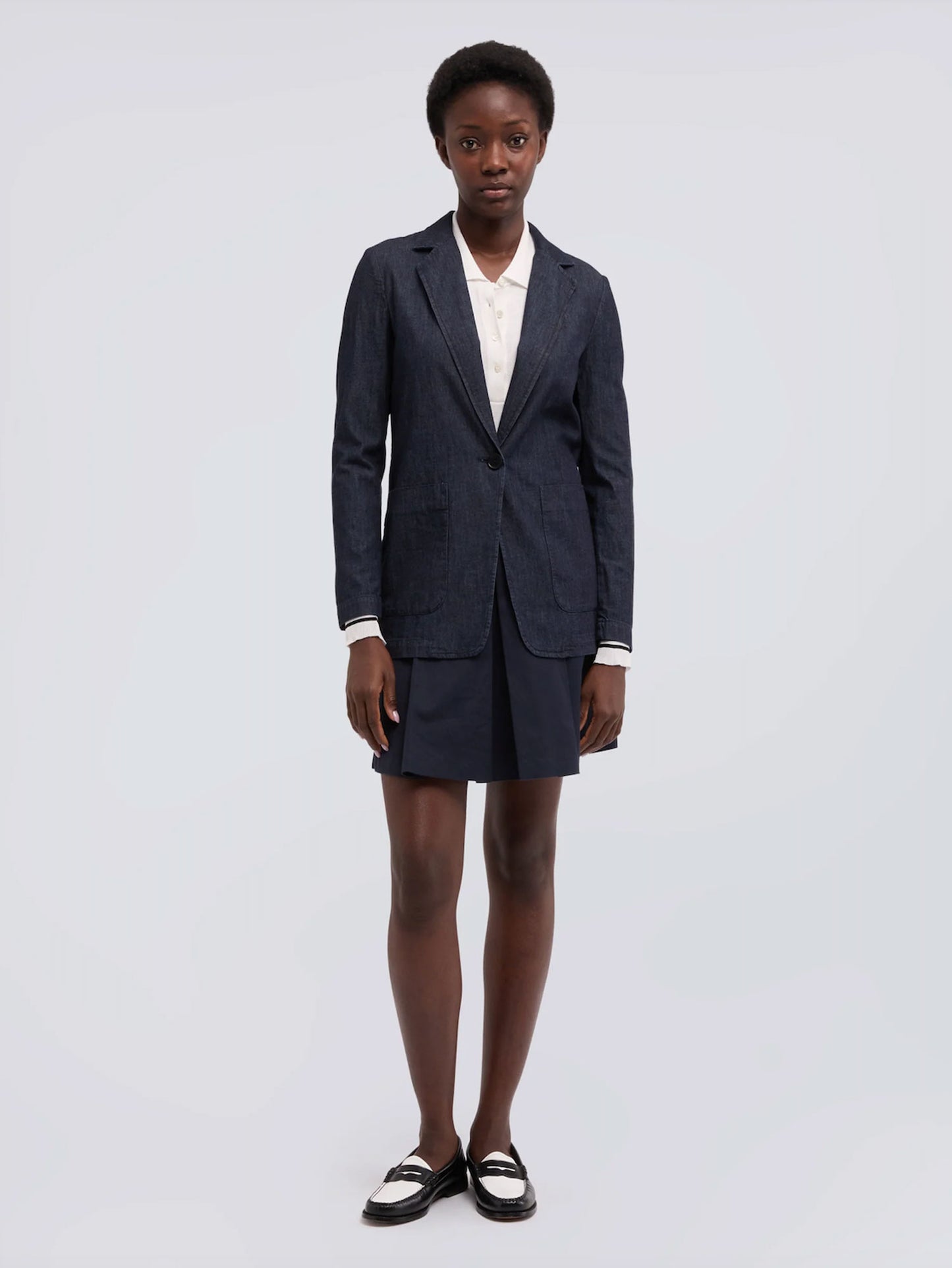 GIACCA TAILORED JACKET DENIM