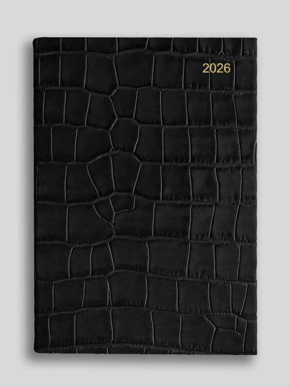 A53C CROC CHELSEA DIARY BLACK