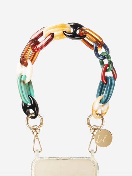 AMBRE PHONE CHAIN MULTI - 40CM