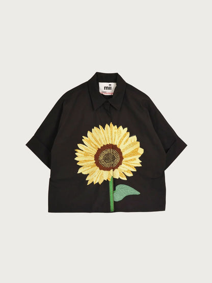 SUNFLOWER SHIRT 300 ALBA BLACK YELLOW