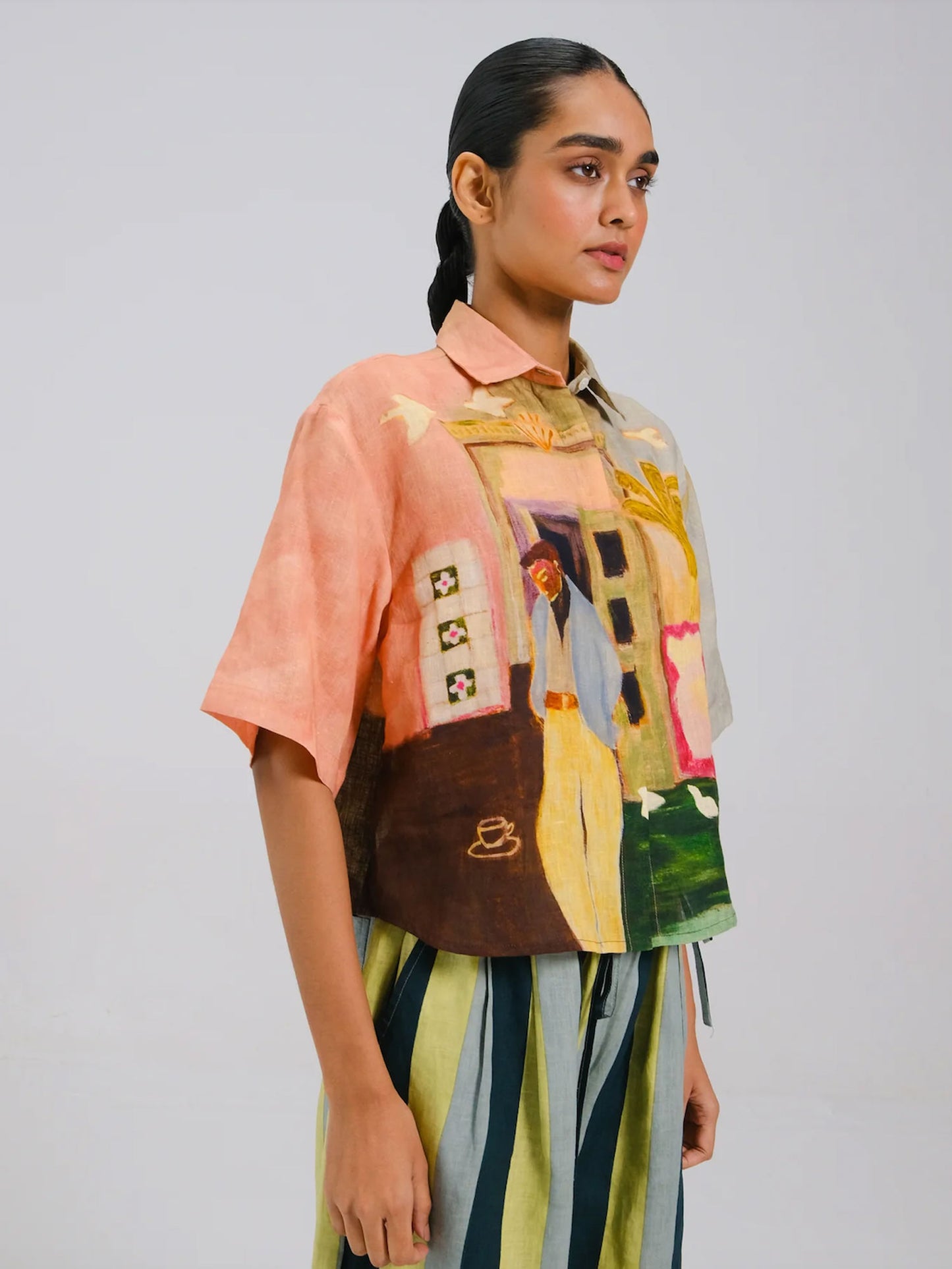 AVA SHIRT MORNING COFFEE MULTI