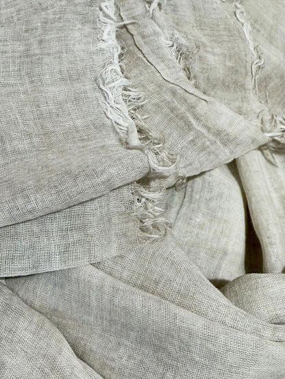 COTTON SCARF STONE