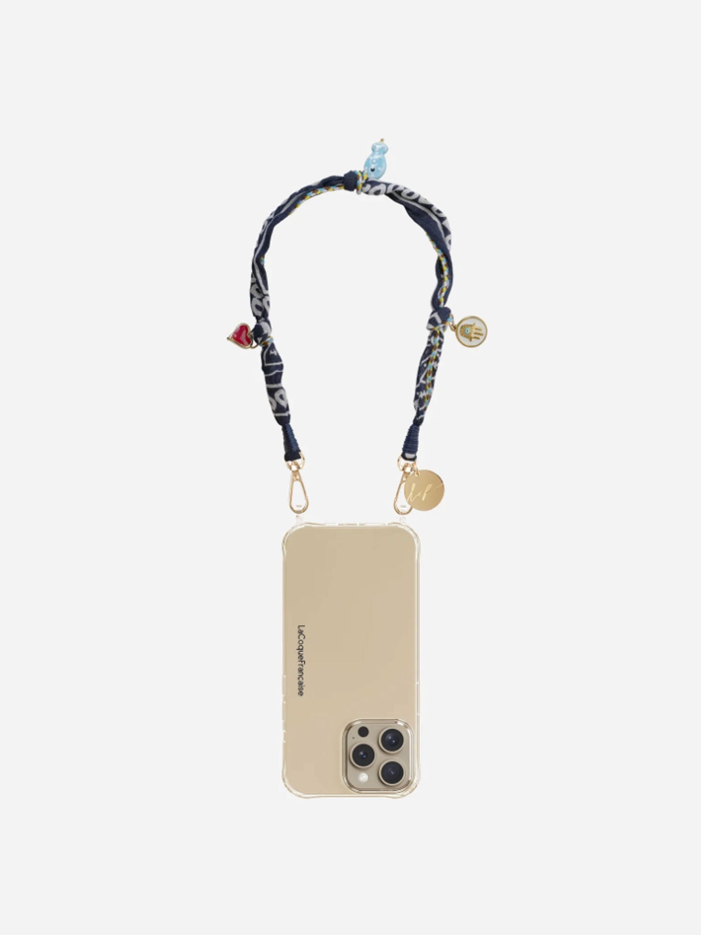 LAIA PHONE CHAIN CHARMS BLUE 40CM