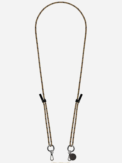 LIAM PHONE CHAIN TAUPE BLACK STRIPE - 120CM
