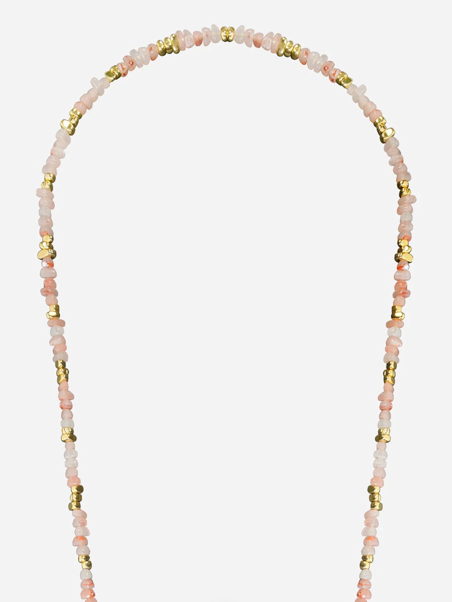 LIVIYA PHONE CHAIN PALE ROSE - 120CM