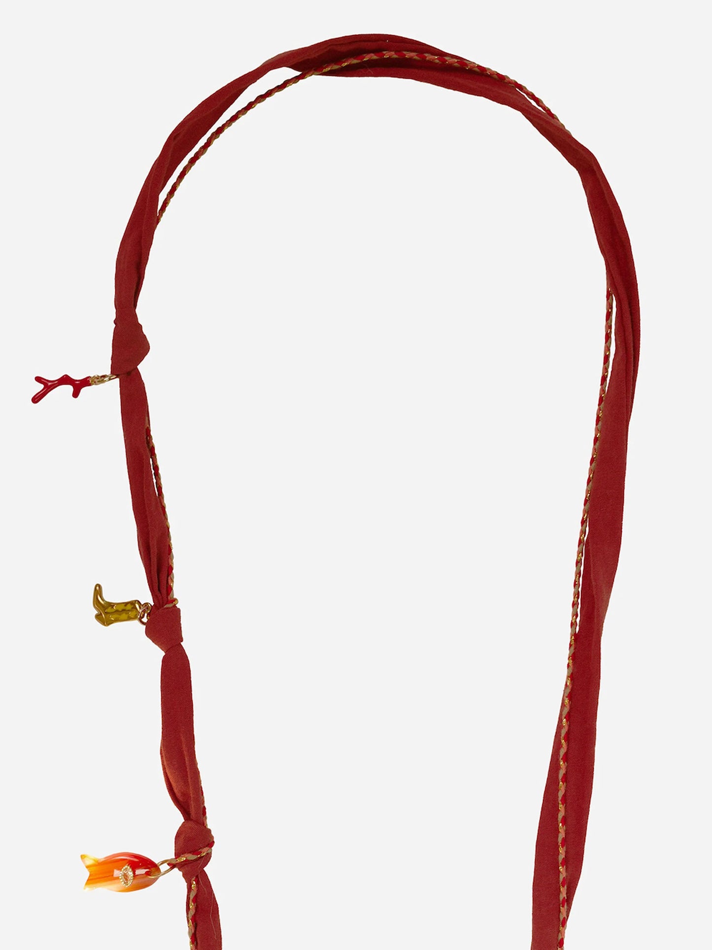 LARIA PHONE CHAIN CHARMS TERRACOTTA - 120CM