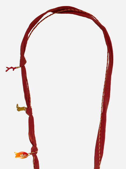 LARIA PHONE CHAIN CHARMS TERRACOTTA - 120CM