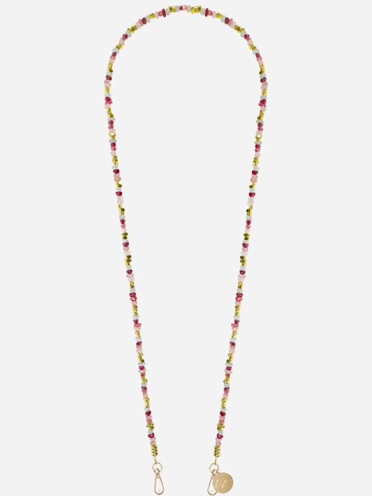 LIVIYA PHONE CHAIN BORDEAUX - 120CM