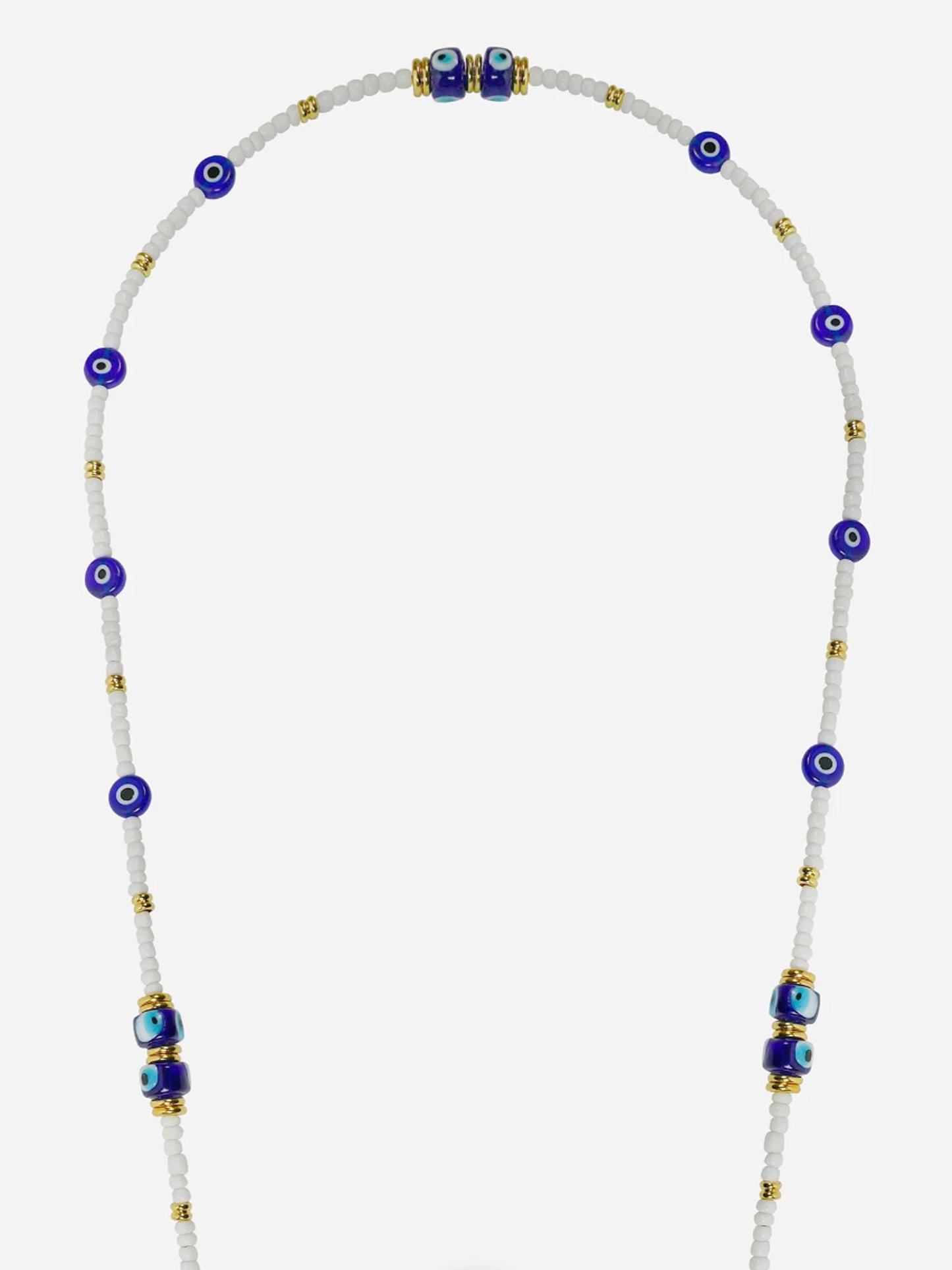 LYRA PHONE CHAIN WHITE BLUE - 120CM