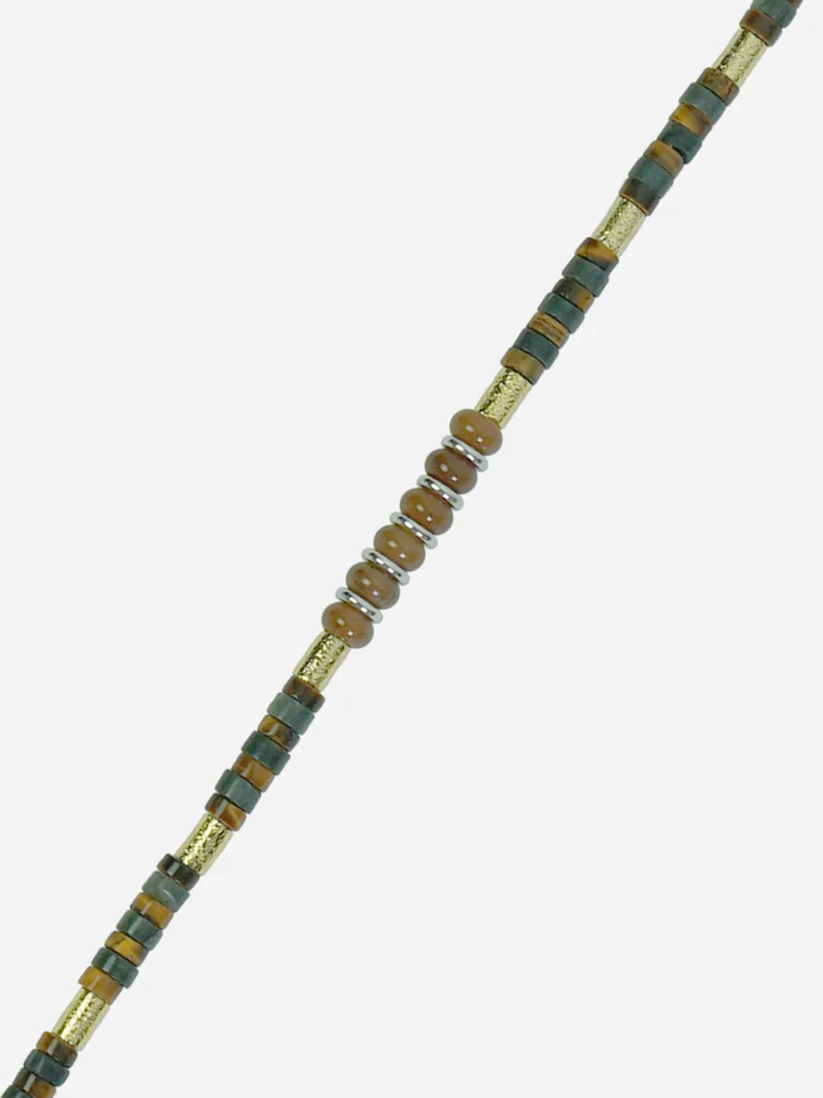 ANALA PHONE CHAIN SP BRN KHAKI GOLD - 120CM