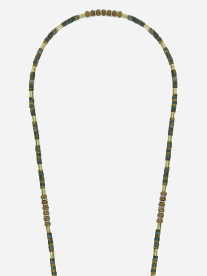 ANALA PHONE CHAIN SP BRN KHAKI GOLD - 120CM