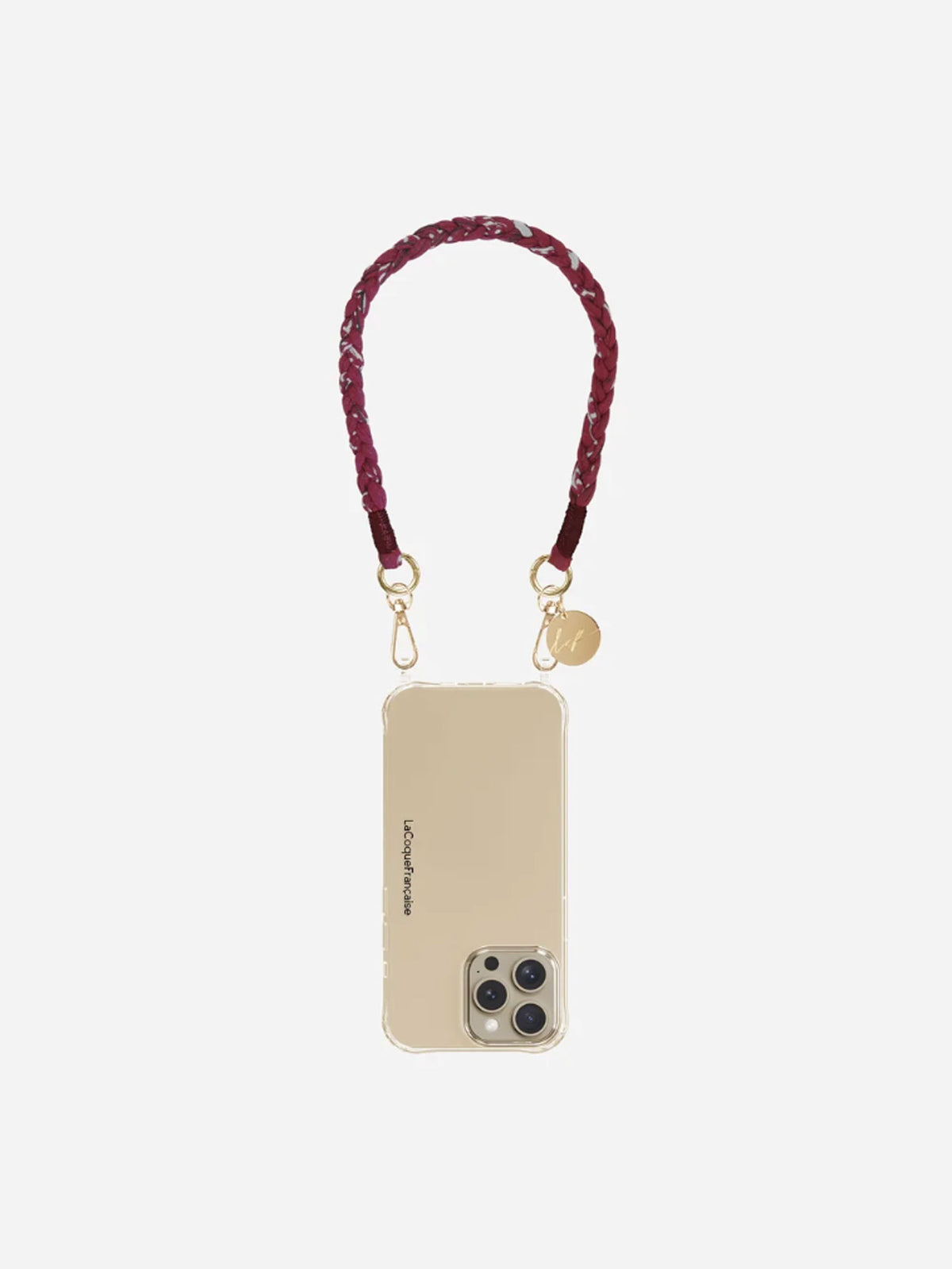 DELLA PHONE CHAIN BORDEAUX - 40CM
