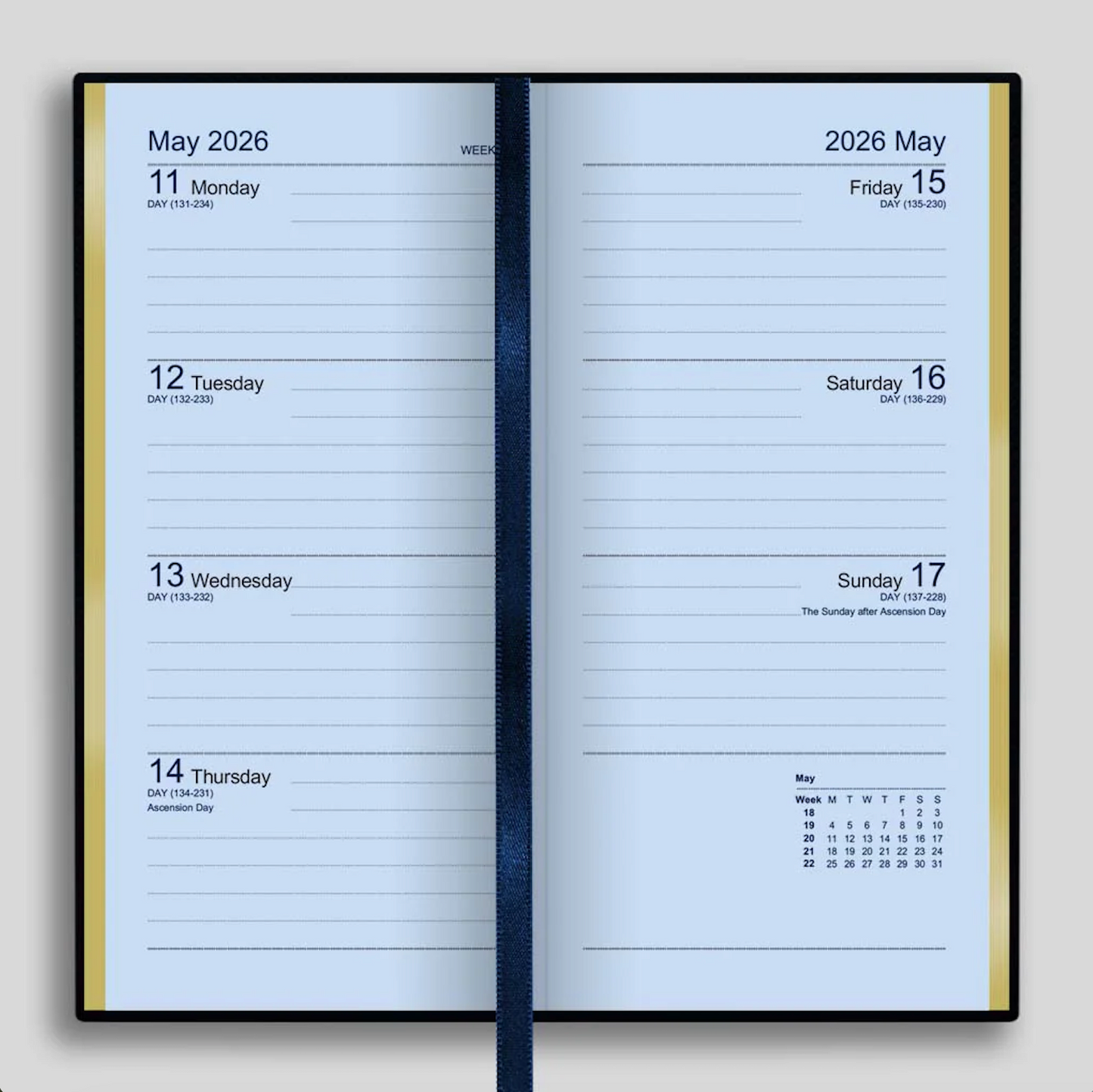 SL7UC CROC OXFORD DIARY BLACK