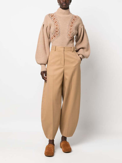 EMERSON KNIT PULLOVER FAWN