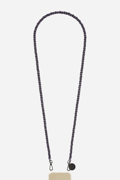 CALI PHONE CHAIN BLACK/DENIM JEAN - 120CM